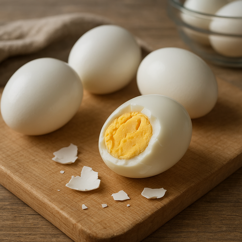 How to boil eggs so they peel easily